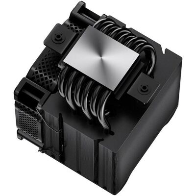 Jonsbo HX6210 Refroidisseur de CPU (125 mm), Ventirad processeur, Noir Jonsbo HX6210 Refroidisseur de CPU (125 mm), Ventirad processeur, Noir
