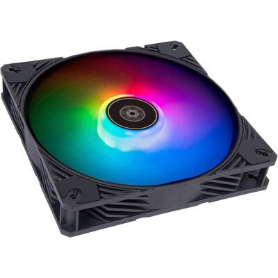 Silverstone SST-SF140B-ARGB - Ventilateur Shark Force Performance amélioré 140mm PWM ARGB (140 mm, 1x), Ventilateur PC, Noir Silverstone SST-SF140B-ARGB - Ventilateur Shark Force Performance amélioré 140mm PWM ARGB (140 mm, 1x), Ventilateur PC, Noir
