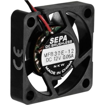 SEPA Ventilateur à haute performance (1x), Ventilateur PC, Noir SEPA Ventilateur à haute performance (1x), Ventilateur PC, Noir