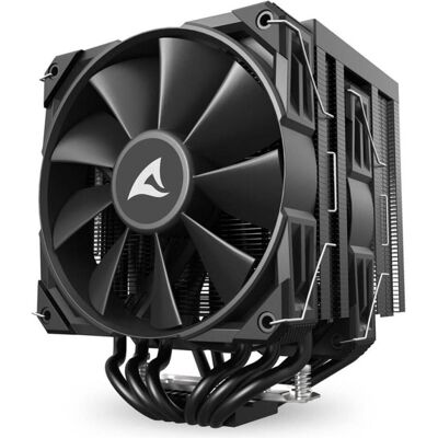 Sharkoon A60 Black Air Cooler (156 mm), Ventirad processeur, Noir Sharkoon A60 Black Air Cooler (156 mm), Ventirad processeur, Noir