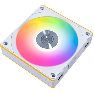 Lian-Li UNI FAN CL Ventilateur sans fil, pack de 3 - 120mm, blanc (120 mm, 1x), Ventilateur PC, Blanc Lian-Li UNI FAN CL Ventilateur sans fil, pack de 3 - 120mm, blanc (120 mm, 1x), Ventilateur PC, Blanc