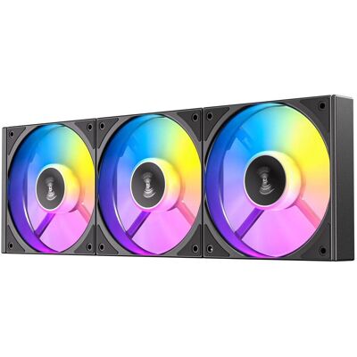 Antec Connect 120 ARGB PWM Zwart set van 3 (120 mm, 3x), Ventilateur PC, Noir Antec Connect 120 ARGB PWM Zwart set van 3 (120 mm, 3x), Ventilateur PC, Noir