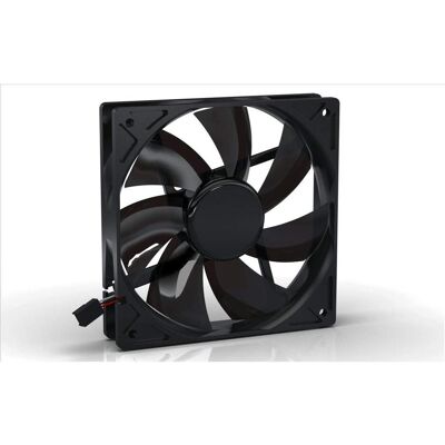 Noiseblocker BlackSilent Pro Fan PLPS (120 mm, 1x), Ventilateur PC, Noir Noiseblocker BlackSilent Pro Fan PLPS (120 mm, 1x), Ventilateur PC, Noir