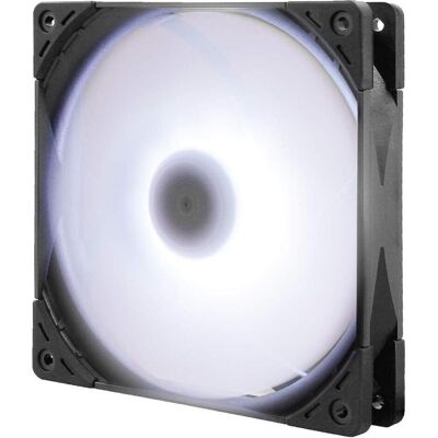 Scythe Ventilateur Kaze Flex 140 Square PWM, RGB, 300 - 1 800 tr/min (140 mm, 1x), Ventilateur PC, Blanc Scythe Ventilateur Kaze Flex 140 Square PWM, RGB, 300 - 1 800 tr/min (140 mm, 1x), Ventilateur PC, Blanc
