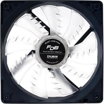 Zalman ZM-F3 FDB(SF) 120mm, FDB Bearing, 1200RPM (120 mm, 1x), Ventilateur PC, Noir, Transparent Zalman ZM-F3 FDB(SF) 120mm, FDB Bearing, 1200RPM (120 mm, 1x), Ventilateur PC, Noir, Transparent