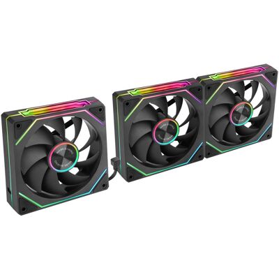 Mars Gaming Mf-Linkfinitykit2 (120 mm, 3x), Ventilateur PC, Noir, Multicolore Mars Gaming Mf-Linkfinitykit2 (120 mm, 3x), Ventilateur PC, Noir, Multicolore