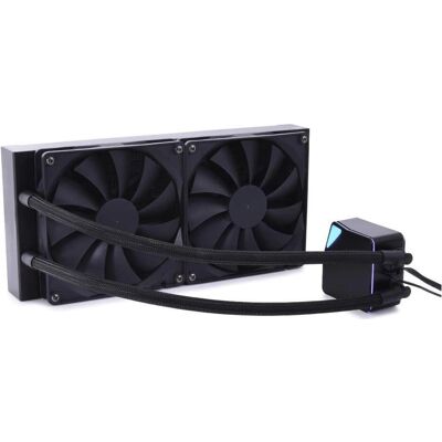 Alphacool Corea Ocean T38 280mm CPU numérique complet de refroidissement de l'eau, Refroidissement liquide CPU, Noir Alphacool Corea Ocean T38 280mm CPU numérique complet de refroidissement de l'eau, Refroidissement liquide CPU, Noir