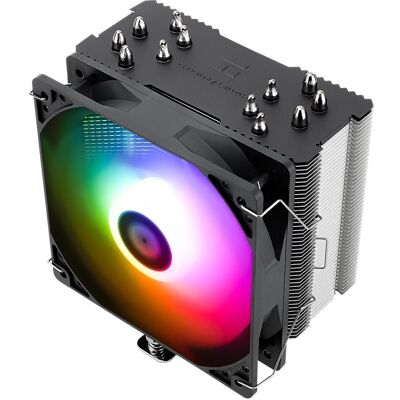 Thermalright Ventilateur pour processeur Burst Assassin 120 RGB (Noir) (154 mm), Ventirad processeur, Multicolore, Noir Thermalright Ventilateur pour processeur Burst Assassin 120 RGB (Noir) (154 mm), Ventirad processeur, Multicolore, Noir
