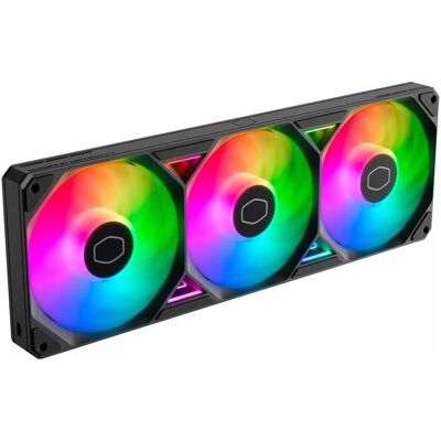 Cooler Master SickleFlow Edge 360 ARGB (120 mm, 3x), Ventilateur PC, Noir Cooler Master SickleFlow Edge 360 ARGB (120 mm, 3x), Ventilateur PC, Noir