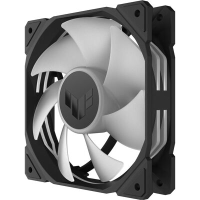 Asus TUF Gaming TR120 ARGB lame inversée 3IN1 (120 mm, 3x), Ventilateur PC, Multicolore, Noir Asus TUF Gaming TR120 ARGB lame inversée 3IN1 (120 mm, 3x), Ventilateur PC, Multicolore, Noir