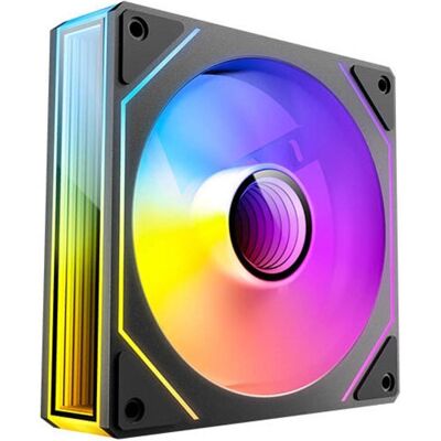 Antec Vision 120 ARGB - Noir (120 mm, 3x), Ventilateur PC, Noir, Multicolore Antec Vision 120 ARGB - Noir (120 mm, 3x), Ventilateur PC, Noir, Multicolore