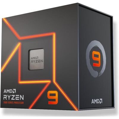 AMD Ryzen 9 7900 - 3.7 GHz - 12 Kerne - 24 Threads - 64 MB Cache-Speicher - Socket AM5 - Box (AM5, 3.70 GHz, 12 -Core), Processeur AMD Ryzen 9 7900 - 3.7 GHz - 12 Kerne - 24 Threads - 64 MB Cache-Speicher - Socket AM5 - Box (AM5, 3.70 GHz, 12 -Core), Processeur
