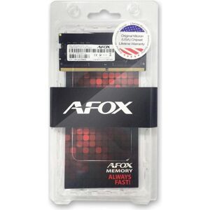 AFOX SO-DIMM DDR4 8GB 2666MHZ AFSD48FK1P (1 x 8GB, 2666 MHz, RAM DDR4, SO-DIMM), Mémoire vive, Noir AFOX SO-DIMM DDR4 8GB 2666MHZ AFSD48FK1P (1 x 8GB, 2666 MHz, RAM DDR4, SO-DIMM), Mémoire vive, Noir