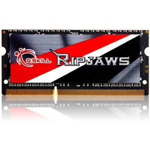 G.Skill Ripjaws (1 x 8GB, 1600 MHz, RAM DDR3, SO-DIMM), Mémoire vive, Noir G.Skill Ripjaws (1 x 8GB, 1600 MHz, RAM DDR3, SO-DIMM), Mémoire vive, Noir