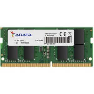 Adata AD4S266616G19-SGN Module de mémoire GB DDR4 (1 x 16GB, 2666 MHz, RAM DDR4, SO-DIMM), Mémoire vive, Vert Adata AD4S266616G19-SGN Module de mémoire GB DDR4 (1 x 16GB, 2666 MHz, RAM DDR4, SO-DIMM), Mémoire vive, Vert