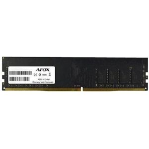 AFOX RAM DDR4 8G 2666MHZ (1 x 8GB, 2666 MHz, RAM DDR4, DIMM), Mémoire vive, Noir AFOX RAM DDR4 8G 2666MHZ (1 x 8GB, 2666 MHz, RAM DDR4, DIMM), Mémoire vive, Noir
