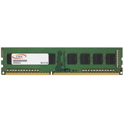 CSX Memória Desktop - 4GB DDR3 (1600Mhz, 8chip, CL11, Low Voltage, 1.35V) (1 x 4GB, 1600 MHz, RAM DDR3, DIMM), Mémoire vive CSX Memória Desktop - 4GB DDR3 (1600Mhz, 8chip, CL11, Low Voltage, 1.35V) (1 x 4GB, 1600 MHz, RAM DDR3, DIMM), Mémoire vive