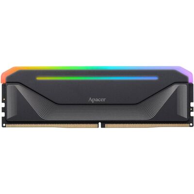 Apacer 16 GB DDR5-RAM PC6000 OC Nox RGB CL38 (1 x 16GB, 6000 MHz, RAM DDR5, DIMM), Mémoire vive, Multicolore Apacer 16 GB DDR5-RAM PC6000 OC Nox RGB CL38 (1 x 16GB, 6000 MHz, RAM DDR5, DIMM), Mémoire vive, Multicolore