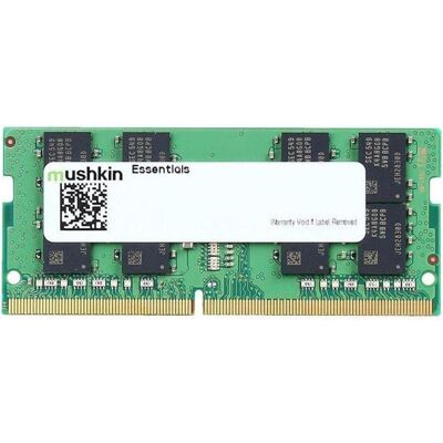 Mushkin DDR4 - 32 Go -3200 - CL - 22 - RAM simple, Essentials (MES4S320NF32G) (1 x 32GB, 3200 MHz, RAM DDR4, SO-DIMM), Mémoire vive, Vert Mushkin DDR4 - 32 Go -3200 - CL - 22 - RAM simple, Essentials (MES4S320NF32G) (1 x 32GB, 3200 MHz, RAM DDR4, SO-DIMM), Mémoire vive, Vert
