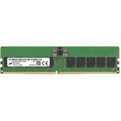 Micron 32GB 6400MHz CL52 2Rx8 RDIMM (16Gbit) TRAY (1 x 32GB, 6400 MHz, RAM DDR5), Mémoire vive Micron 32GB 6400MHz CL52 2Rx8 RDIMM (16Gbit) TRAY (1 x 32GB, 6400 MHz, RAM DDR5), Mémoire vive