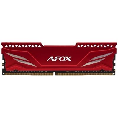 AFOX GAMING DDR4 16GB 3200MHZ CL16 RANK1 XMP2 RED (1 x 16GB, 3200 MHz, RAM DDR4, DIMM), Mémoire vive, Rouge AFOX GAMING DDR4 16GB 3200MHZ CL16 RANK1 XMP2 RED (1 x 16GB, 3200 MHz, RAM DDR4, DIMM), Mémoire vive, Rouge