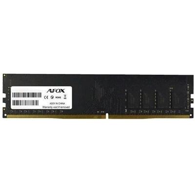 AFOX DDR4 4GB 3200MHZ RANK1 (3200 MHz, RAM DDR4, DIMM), Mémoire vive, Noir AFOX DDR4 4GB 3200MHZ RANK1 (3200 MHz, RAM DDR4, DIMM), Mémoire vive, Noir