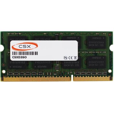 CSX Memória Notebook - 4GB DDR3 (1066Mhz) (1 x 4GB, 1066 MHz, RAM DDR3, SO-DIMM), Mémoire vive CSX Memória Notebook - 4GB DDR3 (1066Mhz) (1 x 4GB, 1066 MHz, RAM DDR3, SO-DIMM), Mémoire vive