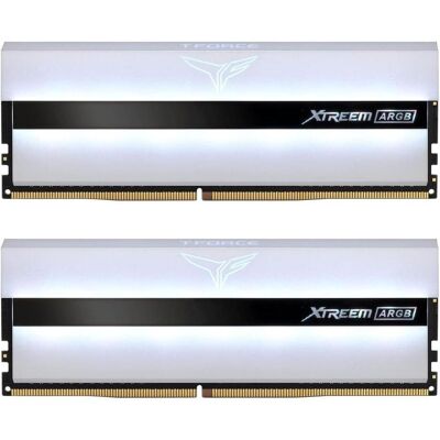 Team Group T-Force Xtreem ARGB (2 x 8GB, 3600 MHz, RAM DDR4), Mémoire vive, Noir Team Group T-Force Xtreem ARGB (2 x 8GB, 3600 MHz, RAM DDR4), Mémoire vive, Noir