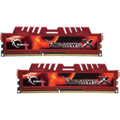 G.Skill RipjawsX (2 x 8GB, 1600 MHz, RAM DDR3, DIMM), Mémoire vive, Rouge G.Skill RipjawsX (2 x 8GB, 1600 MHz, RAM DDR3, DIMM), Mémoire vive, Rouge