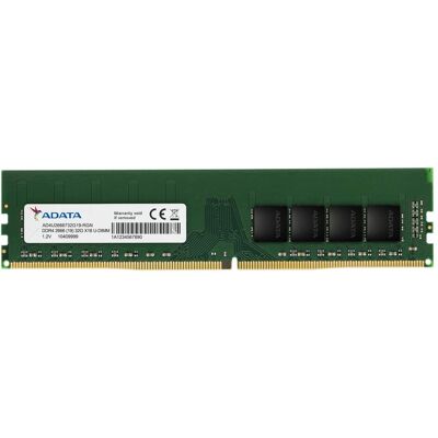 Adata 8 Go de mémoire UDIMM 2666 Mhz (1 x 8GB, 2666 MHz, RAM DDR4, DIMM), Mémoire vive, Noir Adata 8 Go de mémoire UDIMM 2666 Mhz (1 x 8GB, 2666 MHz, RAM DDR4, DIMM), Mémoire vive, Noir