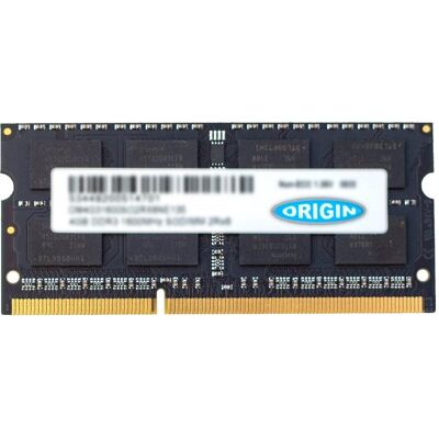 Origin Storage OM8G31600SO2RX8NE135 (1 x 8GB, 1600 MHz, RAM DDR3, SO-DIMM), Mémoire vive, Vert Origin Storage OM8G31600SO2RX8NE135 (1 x 8GB, 1600 MHz, RAM DDR3, SO-DIMM), Mémoire vive, Vert