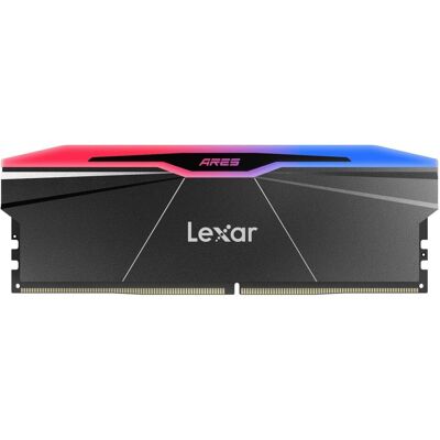 Lexar RAM DDR4 ARES 32 Kit (16GBx2) GB DDR5 6000 MHz PC/serveur Enregistré Non ECC Non (2 x 16GB, 6000 MHz, RAM DDR5, U-DIMM), Mémoire vive, Noir Lexar RAM DDR4 ARES 32 Kit (16GBx2) GB DDR5 6000 MHz PC/serveur Enregistré Non ECC Non (2 x 16GB, 6000 MHz, RAM DDR5, U-DIMM), Mémoire vive, Noir