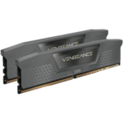 Corsair Vengeance (2 x 32GB, 5600 MHz, RAM DDR5, U-DIMM), Mémoire vive, Gris Corsair Vengeance (2 x 32GB, 5600 MHz, RAM DDR5, U-DIMM), Mémoire vive, Gris
