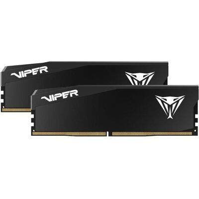 Patriot Viper Elite 5 Ultra (2 x 16GB, 6400 MHz, RAM DDR5, U-DIMM), Mémoire vive, Noir Patriot Viper Elite 5 Ultra (2 x 16GB, 6400 MHz, RAM DDR5, U-DIMM), Mémoire vive, Noir
