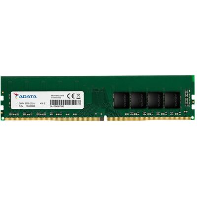 Adata Premier Memory, DDR4, 32 Go, 3200MHz, CL22 (AD4U320032G22-SGN) (1 x 32GB, 3200 MHz, RAM DDR4, DIMM), Mémoire vive, Noir Adata Premier Memory, DDR4, 32 Go, 3200MHz, CL22 (AD4U320032G22-SGN) (1 x 32GB, 3200 MHz, RAM DDR4, DIMM), Mémoire vive, Noir