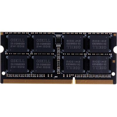 G.Skill SA Series DDR3 (1 x 8GB, 1333 MHz, RAM DDR3, SO-DIMM), Mémoire vive, Vert G.Skill SA Series DDR3 (1 x 8GB, 1333 MHz, RAM DDR3, SO-DIMM), Mémoire vive, Vert