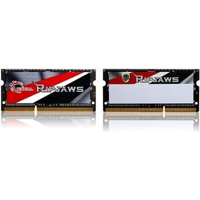 G.Skill Ripjaws3 SO DDR3L-1866 DC - 16 Go (2 x 8GB, 1866 MHz, RAM DDR3, SO-DIMM), Mémoire vive, Noir G.Skill Ripjaws3 SO DDR3L-1866 DC - 16 Go (2 x 8GB, 1866 MHz, RAM DDR3, SO-DIMM), Mémoire vive, Noir