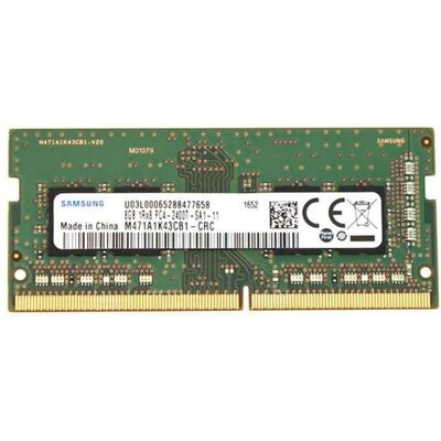 Samsung SO D4 2400 8GB C17 1,2V 1x8GB (1 x 8GB, 2400 MHz, RAM DDR4, SO-DIMM), Mémoire vive, Vert Samsung SO D4 2400 8GB C17 1,2V 1x8GB (1 x 8GB, 2400 MHz, RAM DDR4, SO-DIMM), Mémoire vive, Vert