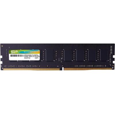 Silicon Power Mémoire de bureau (1 x 8GB, 3200 MHz, RAM DDR4, DIMM), Mémoire vive, Noir Silicon Power Mémoire de bureau (1 x 8GB, 3200 MHz, RAM DDR4, DIMM), Mémoire vive, Noir
