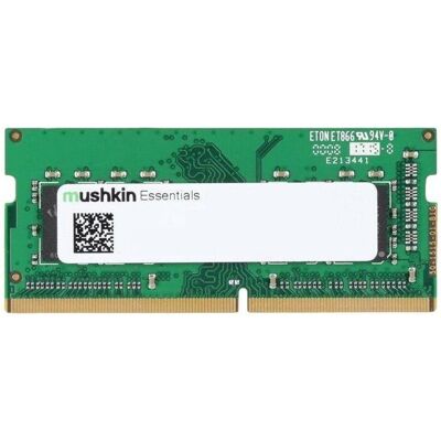 Mushkin DDR4 - 8 Go -3200 - CL - 22 - Simple - Essentiels (MES4S320NF8G) (1 x 8GB, 3200 MHz, RAM DDR4, SO-DIMM), Mémoire vive, Vert Mushkin DDR4 - 8 Go -3200 - CL - 22 - Simple - Essentiels (MES4S320NF8G) (1 x 8GB, 3200 MHz, RAM DDR4, SO-DIMM), Mémoire vive, Vert