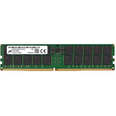 Micron DDR5 RDIMM 96GB 2Rx4 6400 CL52 (24Gbit) (1 x 96GB, 6400 MHz, RAM DDR5, DIMM), Mémoire vive Micron DDR5 RDIMM 96GB 2Rx4 6400 CL52 (24Gbit) (1 x 96GB, 6400 MHz, RAM DDR5, DIMM), Mémoire vive