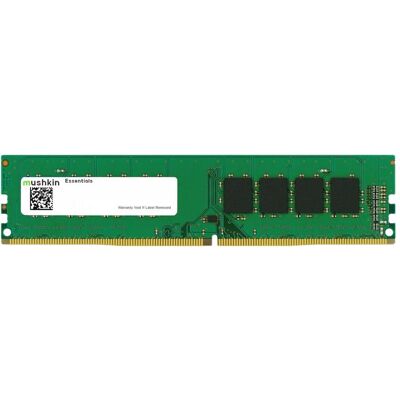 Mushkin DDR4 - 16 Go -3200 - CL - 22 - Simple - Essentiels (MES4U320NF16G) (1 x 16GB, 3200 MHz, RAM DDR4), Mémoire vive, Vert Mushkin DDR4 - 16 Go -3200 - CL - 22 - Simple - Essentiels (MES4U320NF16G) (1 x 16GB, 3200 MHz, RAM DDR4), Mémoire vive, Vert
