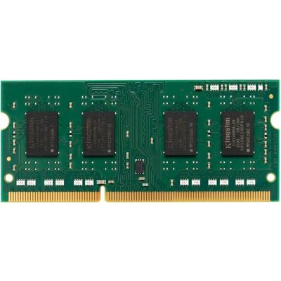 Kingston ValueRAM (1 x 4GB, 1600 MHz, RAM DDR3, SO-DIMM), Mémoire vive, Noir Kingston ValueRAM (1 x 4GB, 1600 MHz, RAM DDR3, SO-DIMM), Mémoire vive, Noir