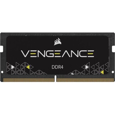 Corsair Vengeance (1 x 16GB, 2400 MHz, RAM DDR4, SO-DIMM), Mémoire vive, Noir Corsair Vengeance (1 x 16GB, 2400 MHz, RAM DDR4, SO-DIMM), Mémoire vive, Noir