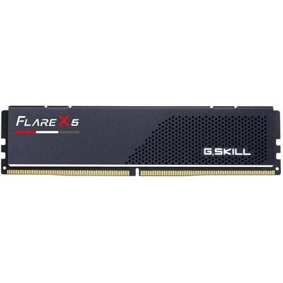 G.Skill RAM Gskill D5 6000 16GB C36 Flare X5 (1 x 16GB, 5200 MHz, RAM DDR5, DIMM), Mémoire vive, Noir G.Skill RAM Gskill D5 6000 16GB C36 Flare X5 (1 x 16GB, 5200 MHz, RAM DDR5, DIMM), Mémoire vive, Noir