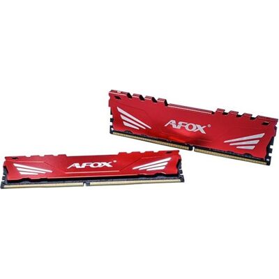 AFOX AFLD432PH1CAD (2 x 16GB, 3200 MHz, RAM DDR4, U-DIMM), Mémoire vive, Rouge AFOX AFLD432PH1CAD (2 x 16GB, 3200 MHz, RAM DDR4, U-DIMM), Mémoire vive, Rouge