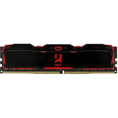 Goodram Module de mémoire IRDM X 8 Go 1 x 8 Go DDR4 3200 MHz (1 x 8GB, 3200 MHz, RAM DDR4, DIMM), Mémoire vive, Noir Goodram Module de mémoire IRDM X 8 Go 1 x 8 Go DDR4 3200 MHz (1 x 8GB, 3200 MHz, RAM DDR4, DIMM), Mémoire vive, Noir