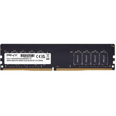 PNY Arbeitsspeicher 16GB DDR4 3200MHz DIMM MD16GSD43200-SB (1 x 16GB, 3200 MHz, RAM DDR4, DIMM), Mémoire vive, Noir PNY Arbeitsspeicher 16GB DDR4 3200MHz DIMM MD16GSD43200-SB (1 x 16GB, 3200 MHz, RAM DDR4, DIMM), Mémoire vive, Noir