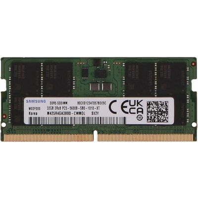 2-Power 32 Go DDR5 5600 MHz CL40 SoDIMM (5600 MHz, RAM DDR5, SO-DIMM), Mémoire vive 2-Power 32 Go DDR5 5600 MHz CL40 SoDIMM (5600 MHz, RAM DDR5, SO-DIMM), Mémoire vive