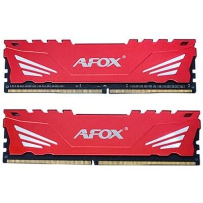 AFOX AFLD432PH1CAD (2 x 16GB, 3200 MHz, RAM DDR4, U-DIMM), Mémoire vive, Rouge AFOX AFLD432PH1CAD (2 x 16GB, 3200 MHz, RAM DDR4, U-DIMM), Mémoire vive, Rouge